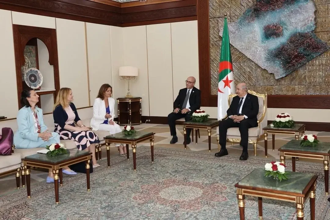 President Tebboune Receives Slovenian Deputy Prime Minister and Foreign Minister