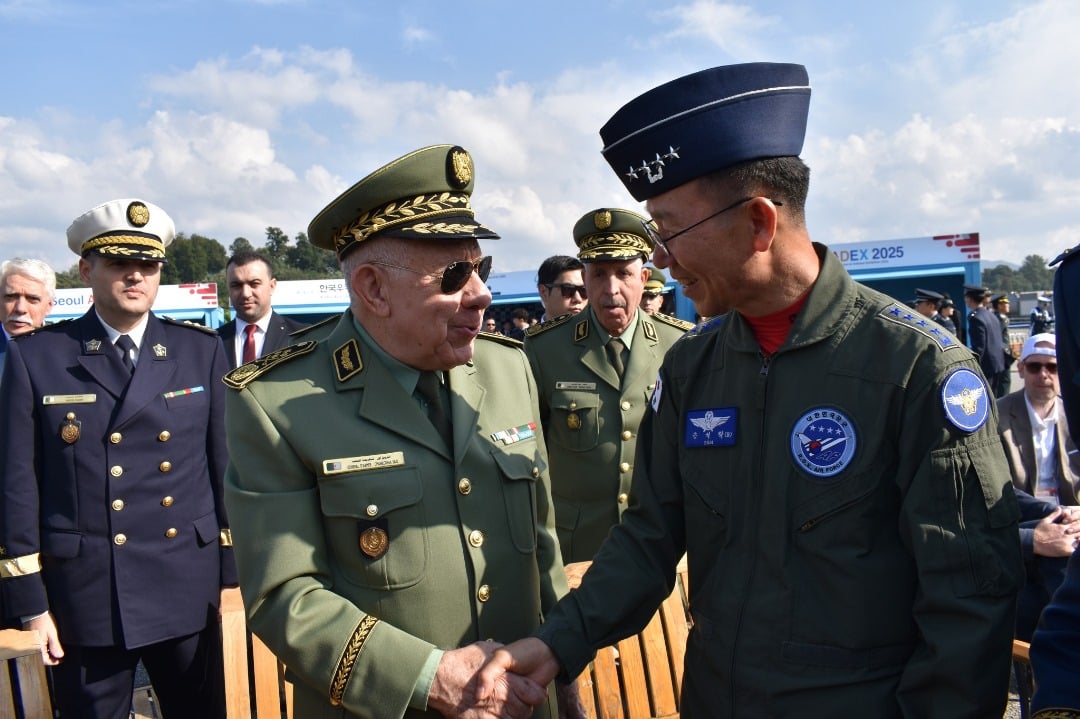 Algerian Military Chief Attends ADEX 2025 in South Korea