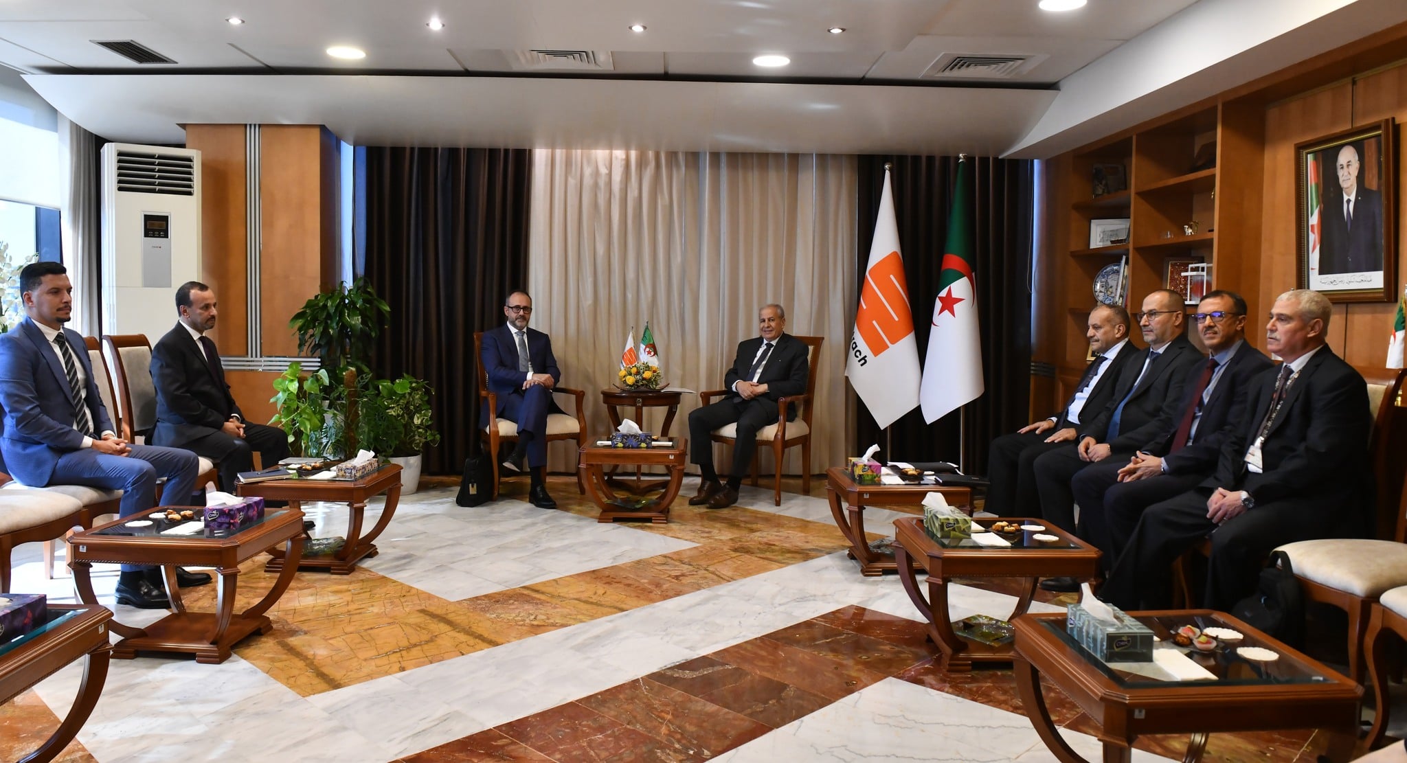 Sonatrach Explores Future Partnership with John Crane