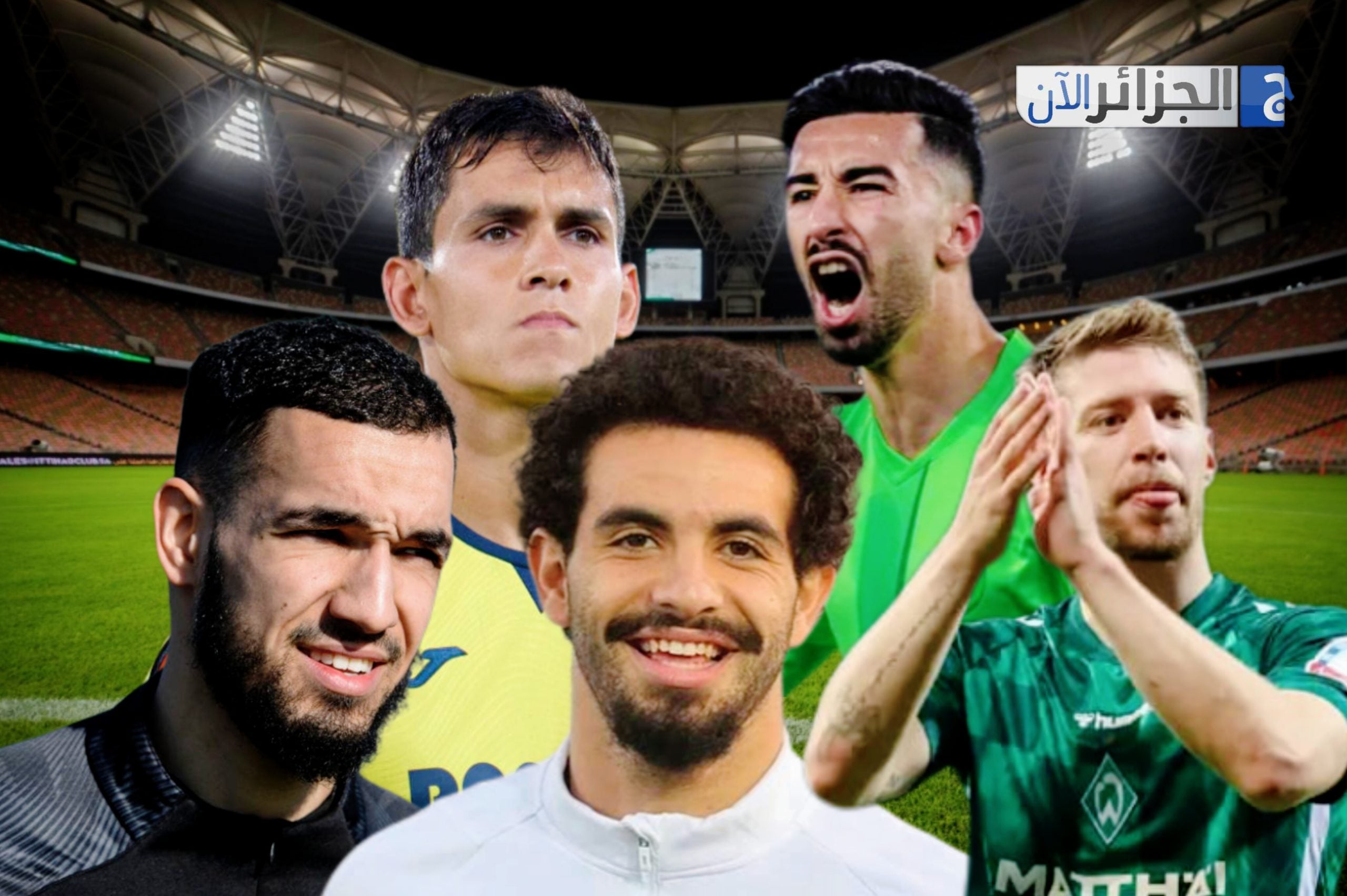 Amoura Aims for AFCON Glory, Ait Nouri’s Struggle, and Ben Taleb’s Difficult Situation