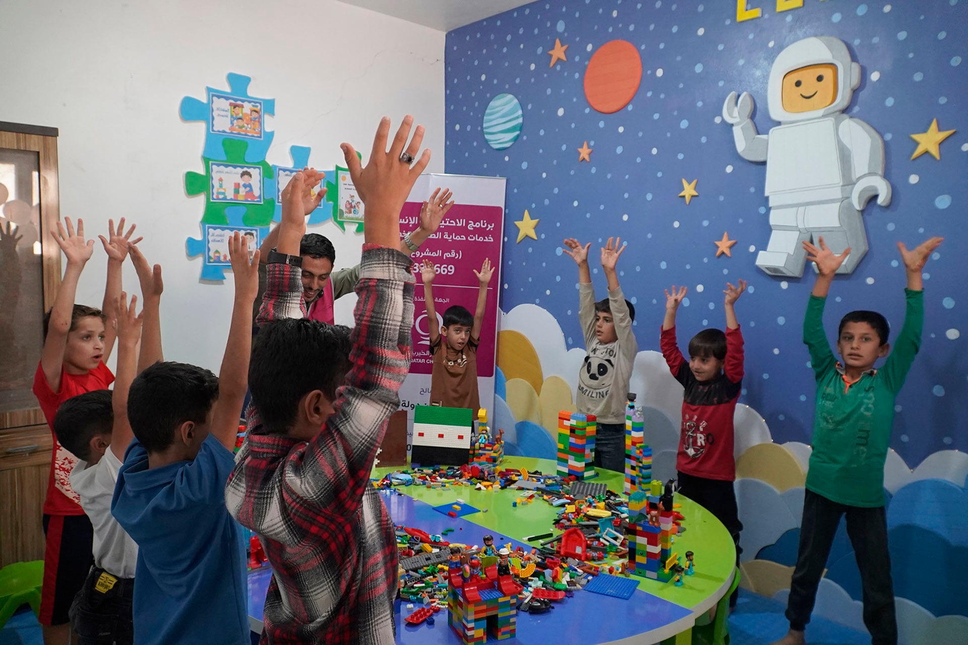 Qatar Charity Launches “Our Children’s Safety” Project to Protect Syrian Children Affected by Crisis