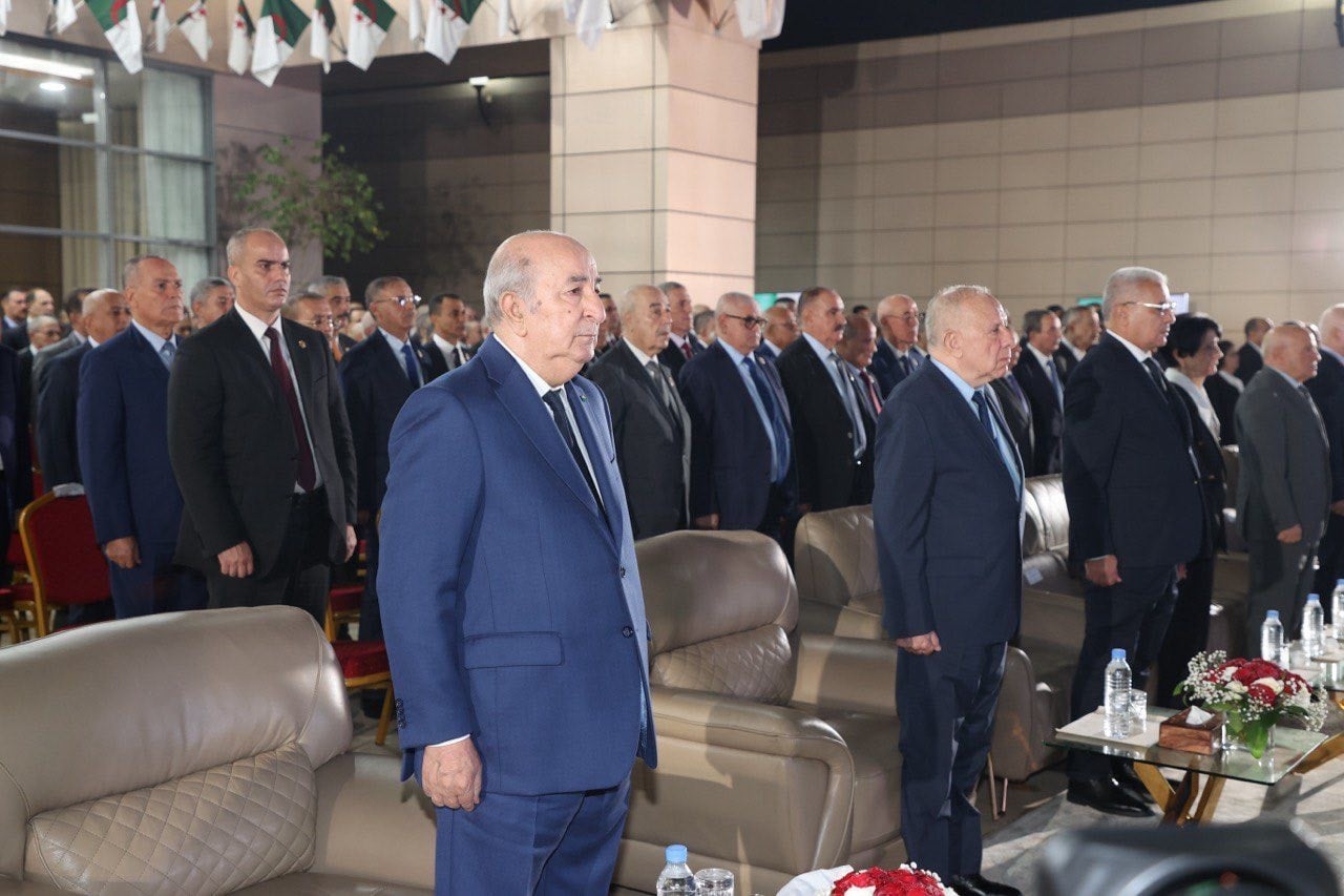 President Tebboune Honors Military at National Army Club