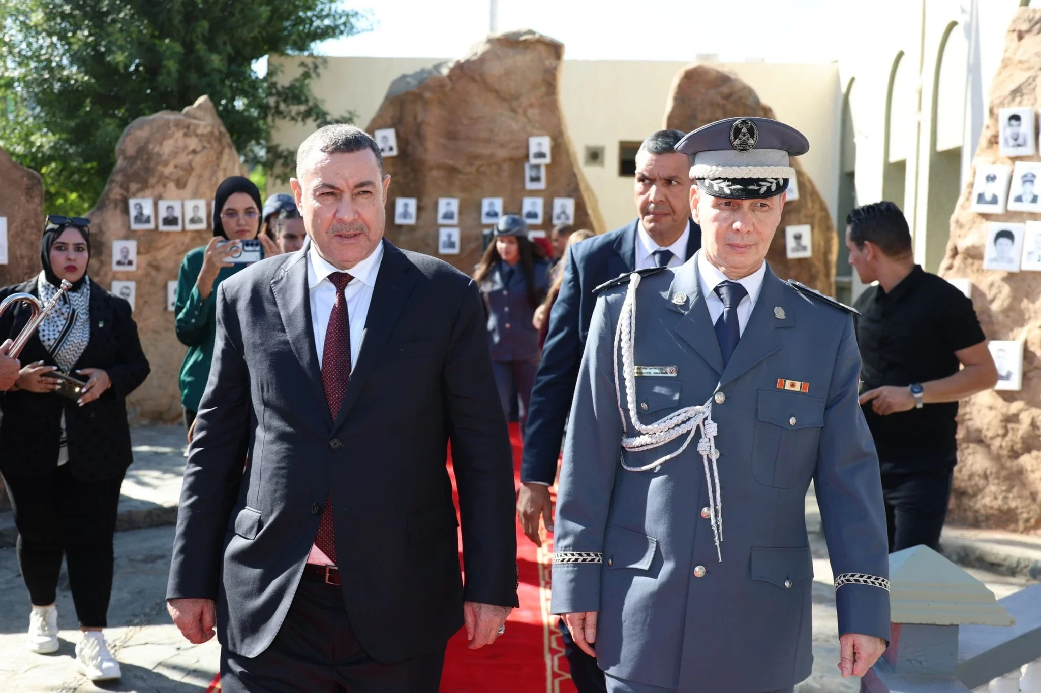 Sayoud Honors Civil Defense Agents in Rank Conferral Ceremony