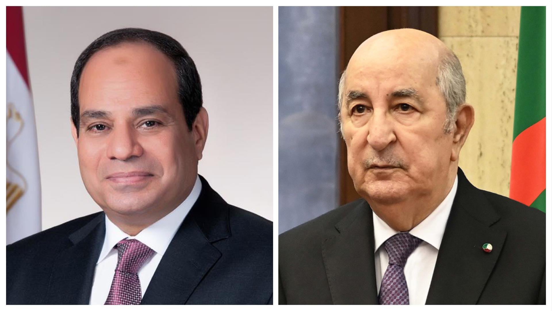 El-Sisi Congratulates Tebboune on Revolution Day Anniversary