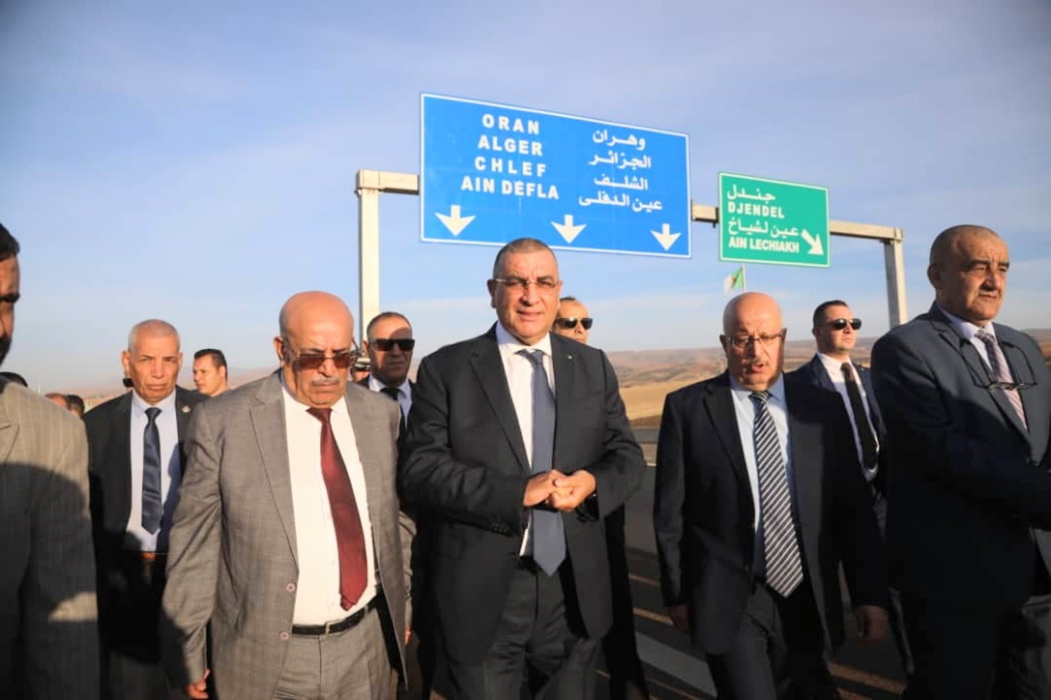 New Section of Djendel-Hannacha Highway Opens
