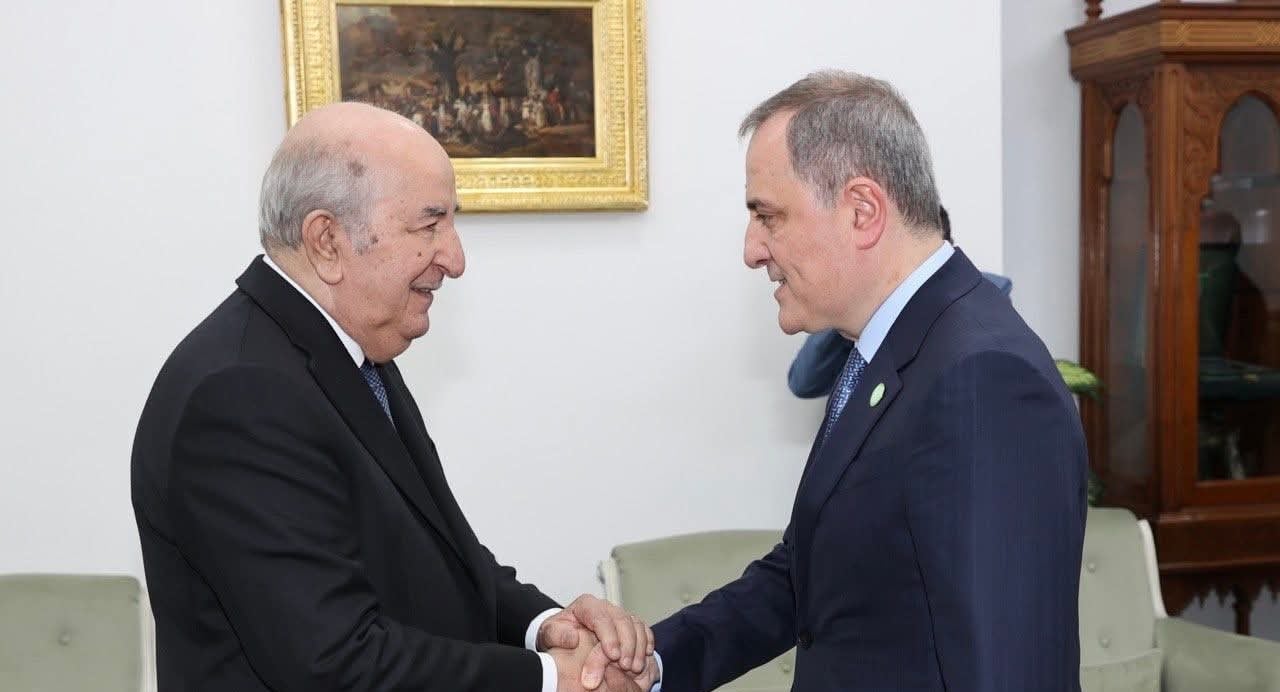 President Tebboune Welcomes Azerbaijani Foreign Minister, Strengthening Bilateral Ties Between Algeria and Azerbaijan