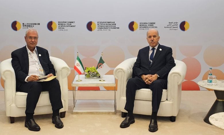 Minister Saihi Discusses Cooperation with Iranian Official in Qatar