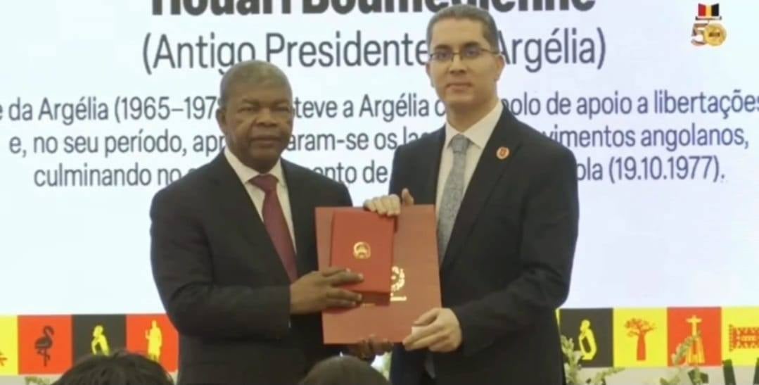 Angola Honors Boumediene and Ben Bella for Liberation Efforts