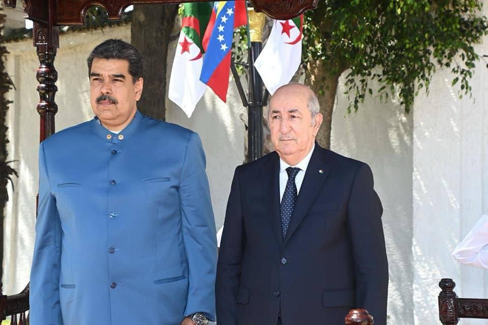 Maduro Congratulates Tebboune on Anniversary of Algerian Revolution
