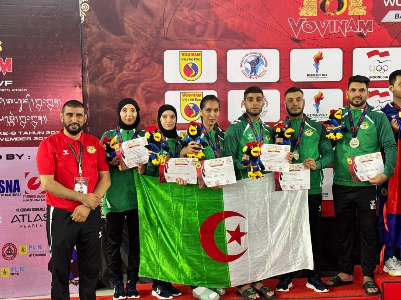 Algeria Secures Second Place at Vovinam World Championship