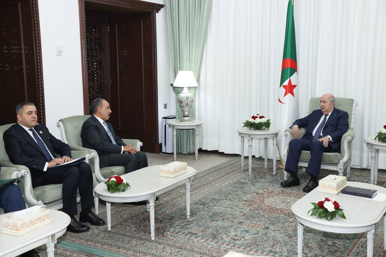 President Tebboune Receives Egyptian Foreign Minister
