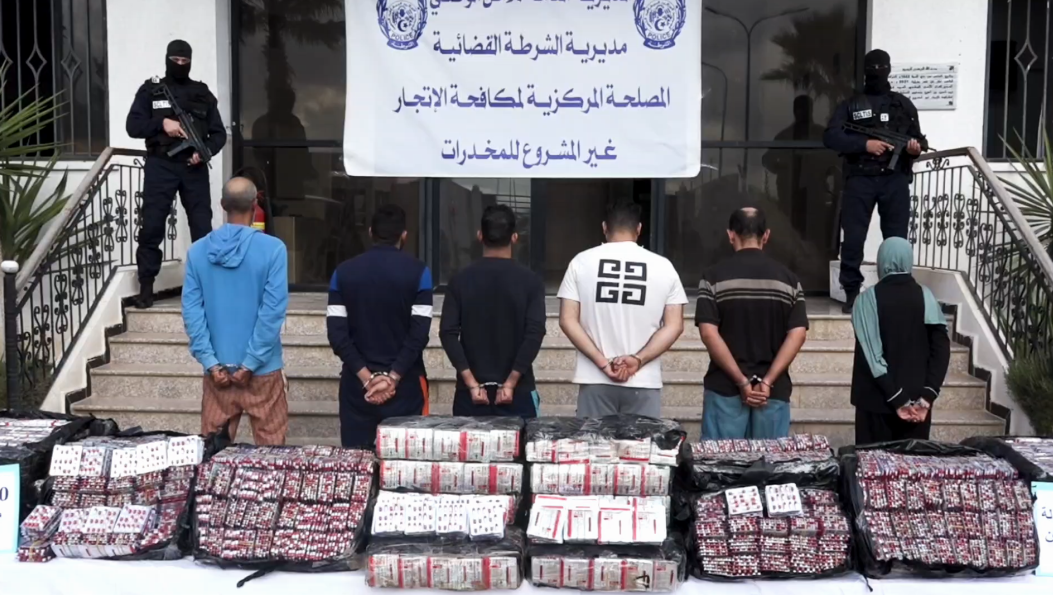 Massive Drug Bust in Algiers: 176,000 Pills Seized