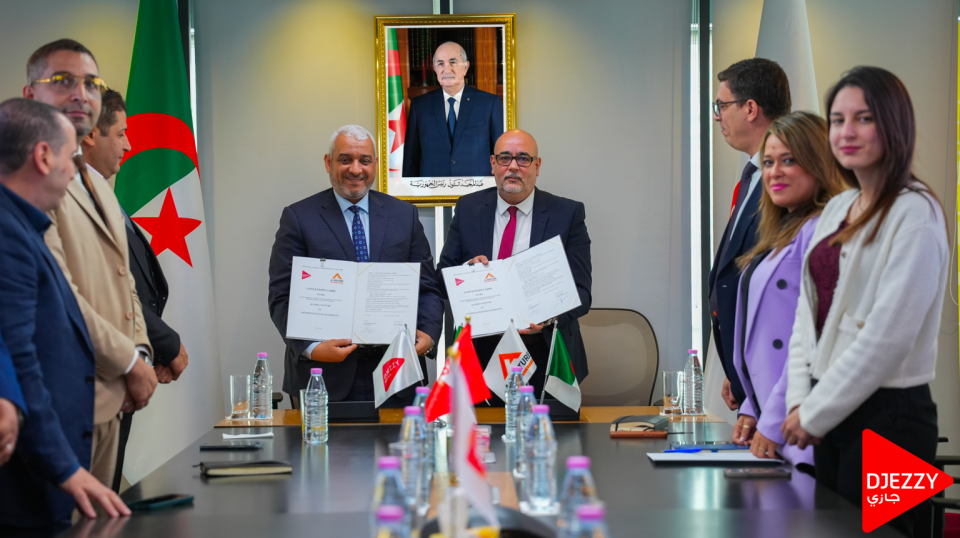 توقيع اتفاق شراكة بين "جازي" و"ألجيريا فانتشر
