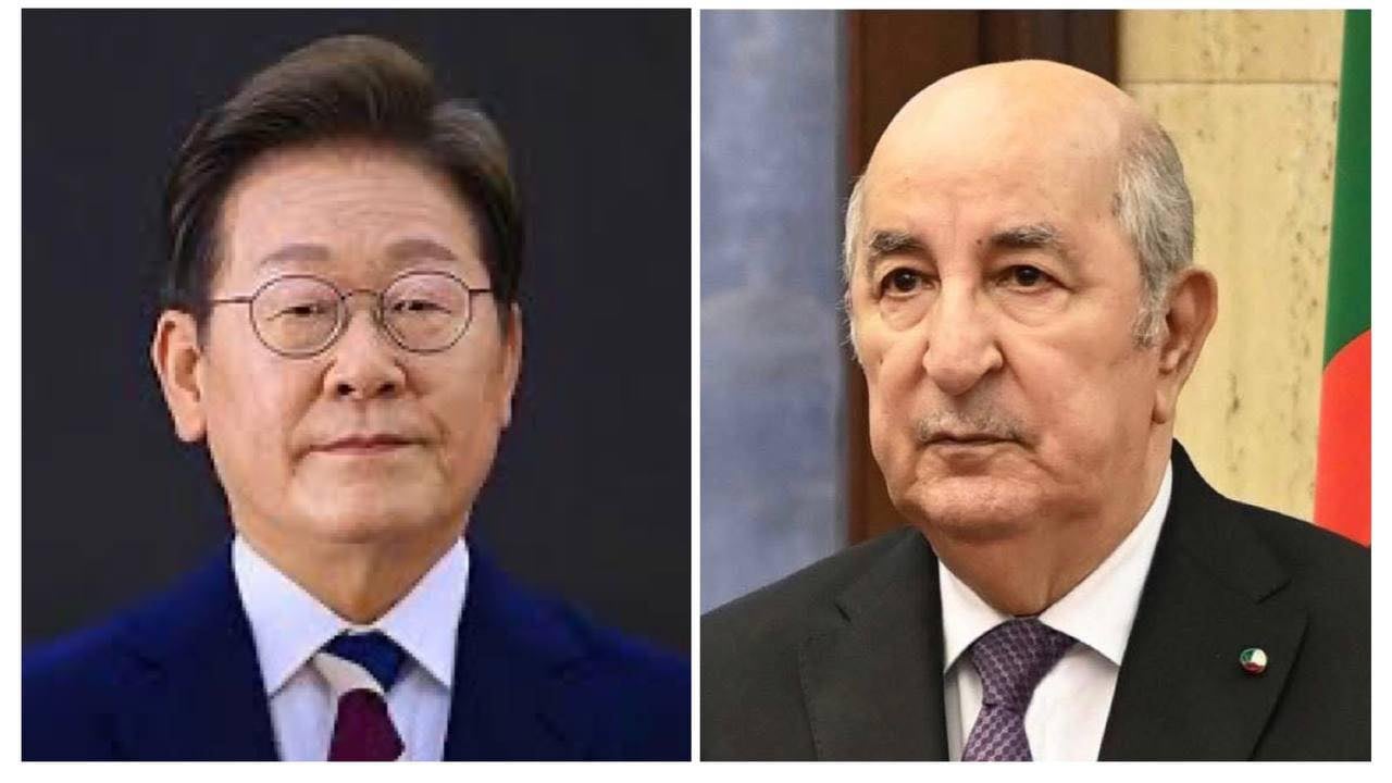 South Korean President Congratulates President Tebboune