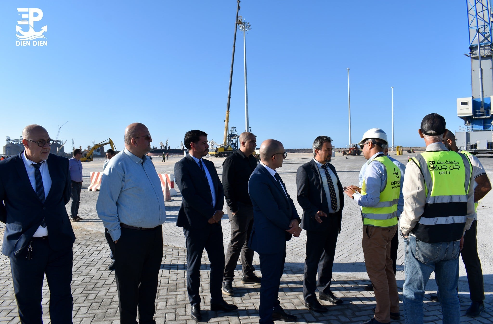 SARPIPOR Head Inspects Annaba and Djen Djen Ports