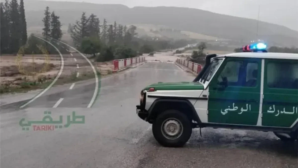 Route Between Setif and Jijel Closed Due to Flooding