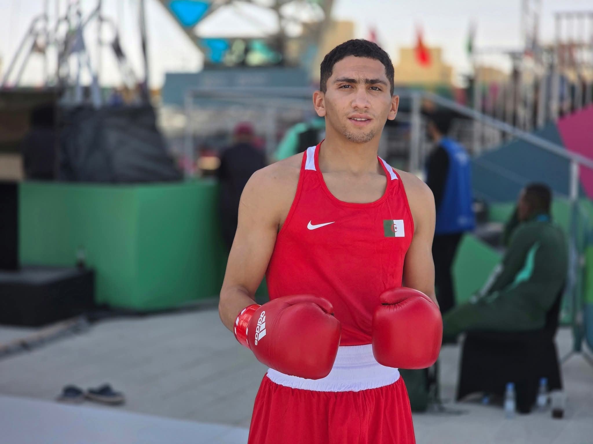 Algerian Boxer Mohamed Abbas Secures Silver at Islamic Solidarity Games