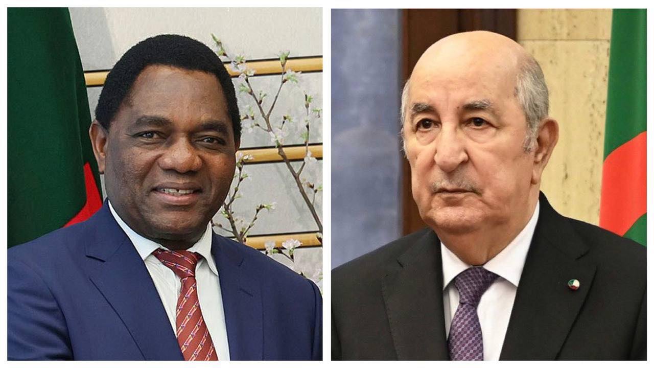 Zambian President Congratulates Algeria on Revolution Anniversary