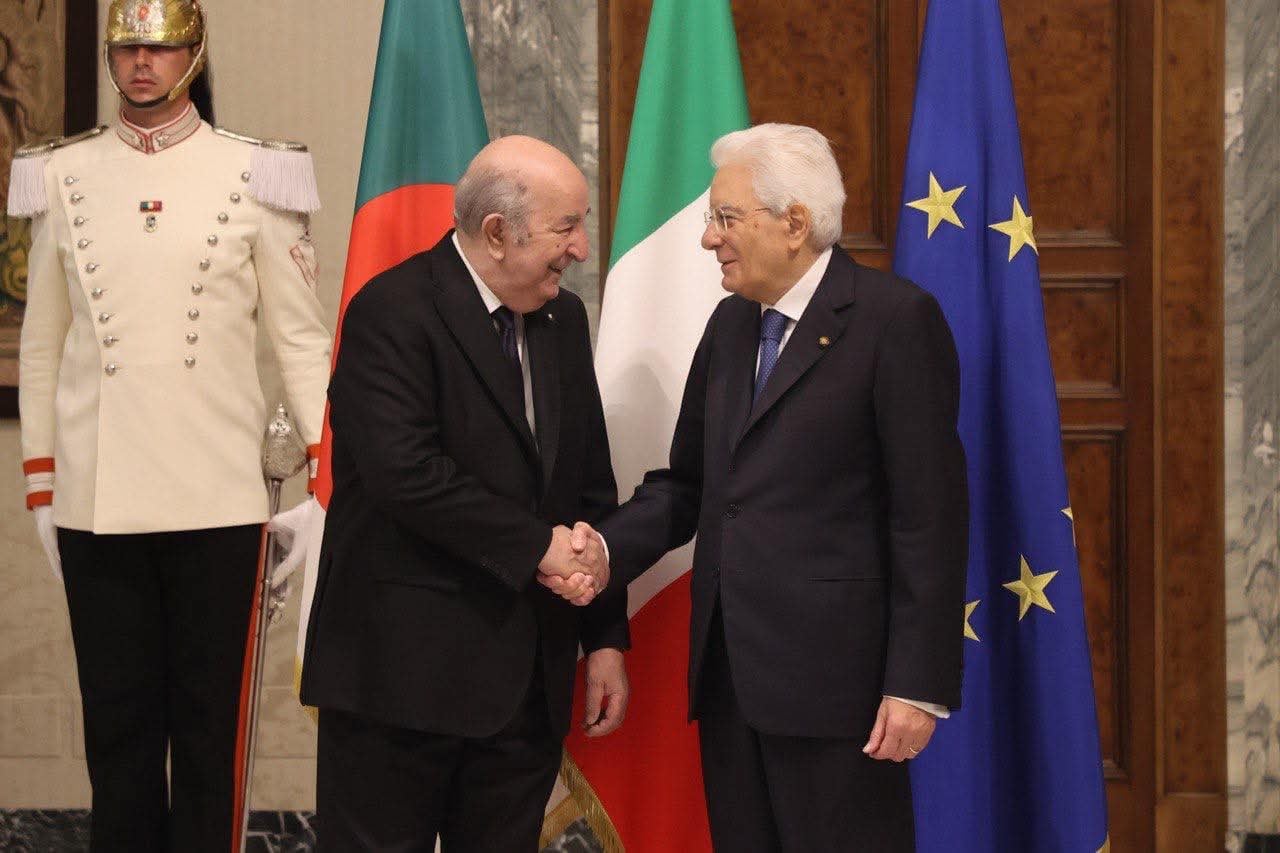 Italian President Praises Algeria’s Revolution Anniversary
