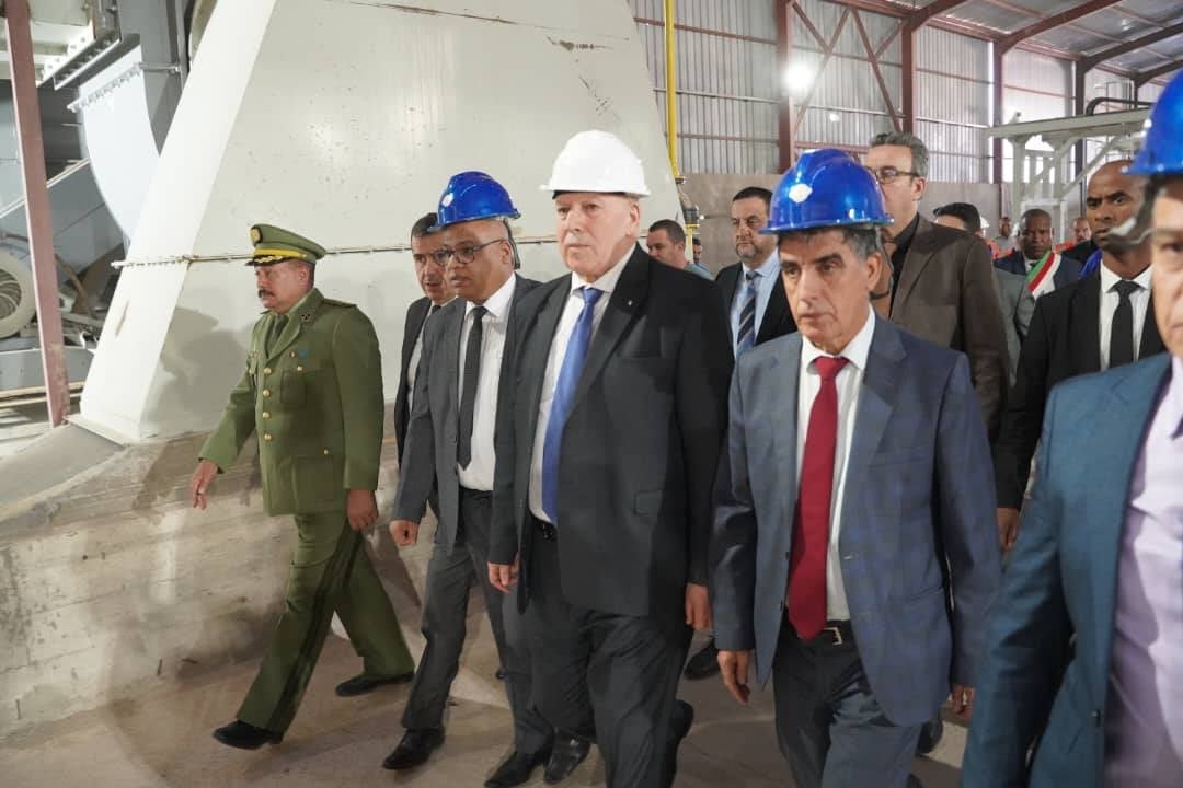 Industry Minister Inspects Brick Factory Rehabilitation in Adrar