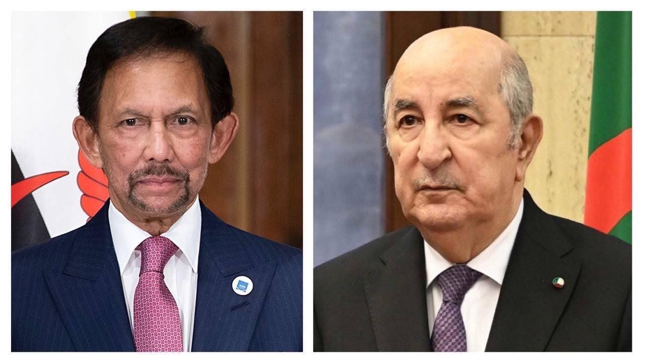 President Tebboune Receives Congratulations from Sultan of Brunei