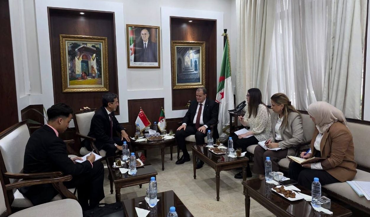 Algeria, Singapore Explore Enhanced Trade and Economic Ties