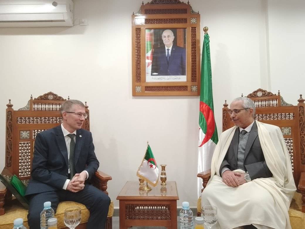 Zaid Kher Meets with Deputy Head of Russia-Islamic World Group