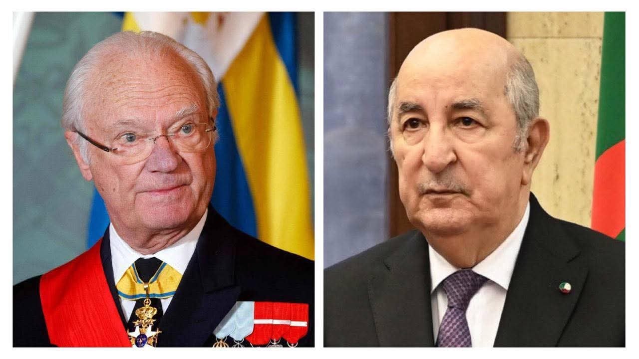 Swedish King Extends Congratulations to Algeria