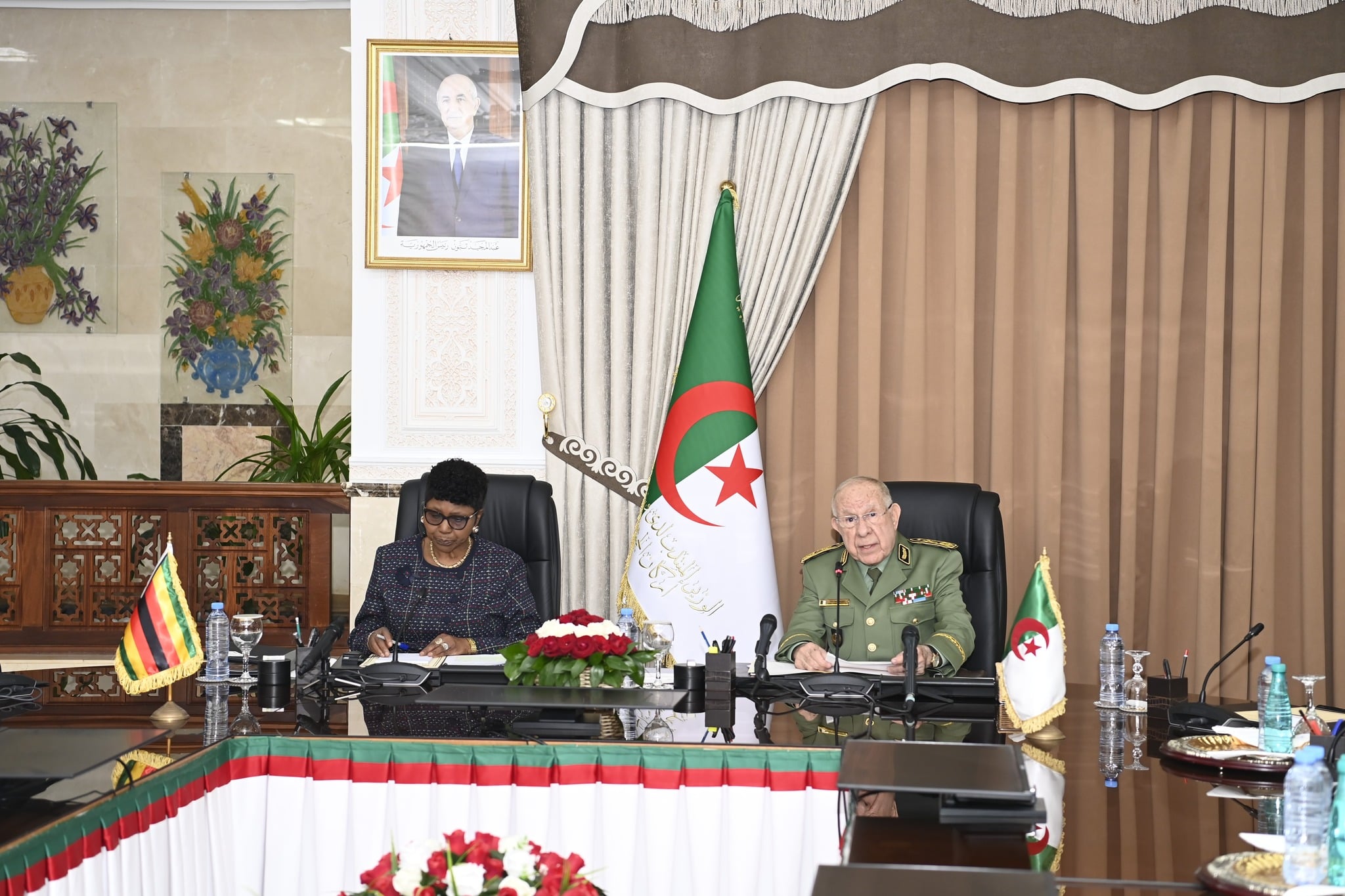 Algeria and Zimbabwe Discuss Enhanced Military Cooperation