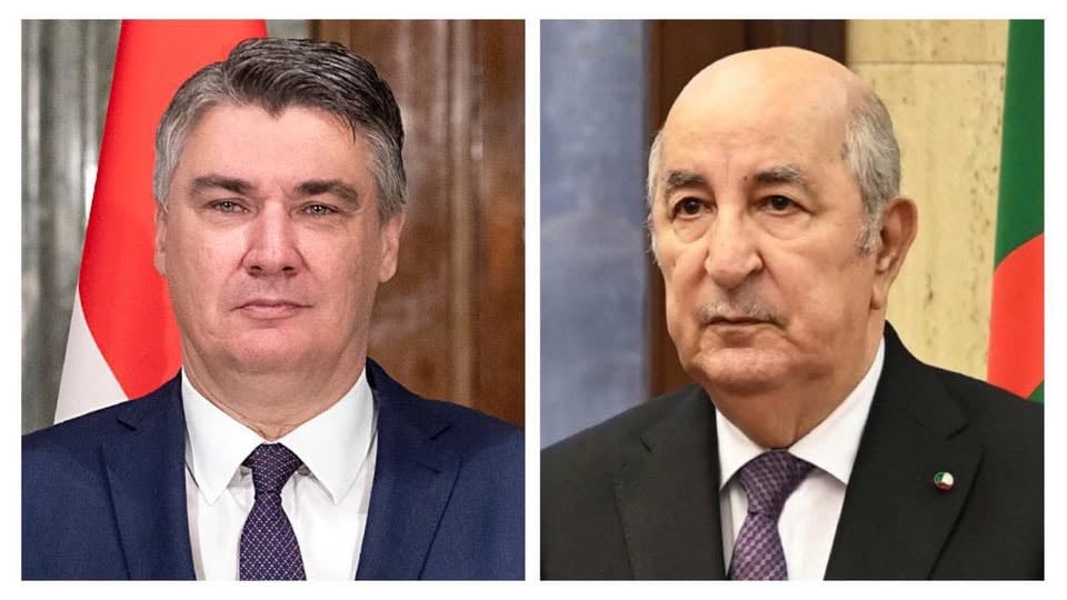 Croatian President Congratulates Tebboune, Pledges Stronger Algeria Ties