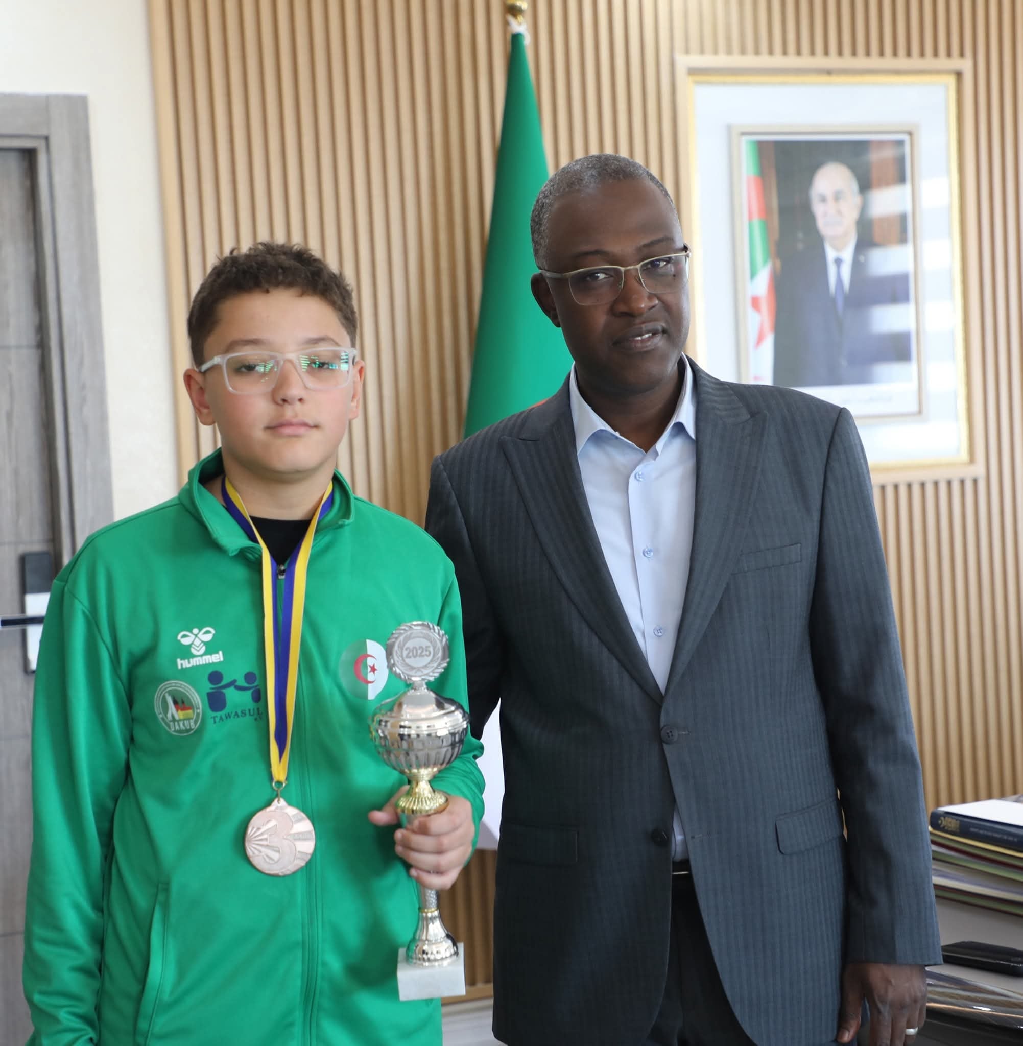Algerian Prodigy Honored for Mental Math Prowess