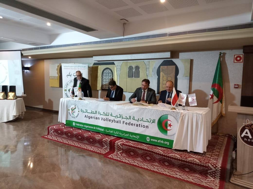 Algeria and Poland Ink Volleyball Cooperation Agreement