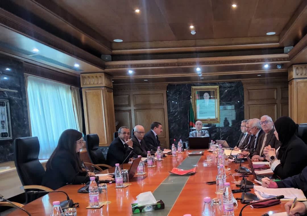 Minister Adjjal Meets with Atomic Energy Commission Officials