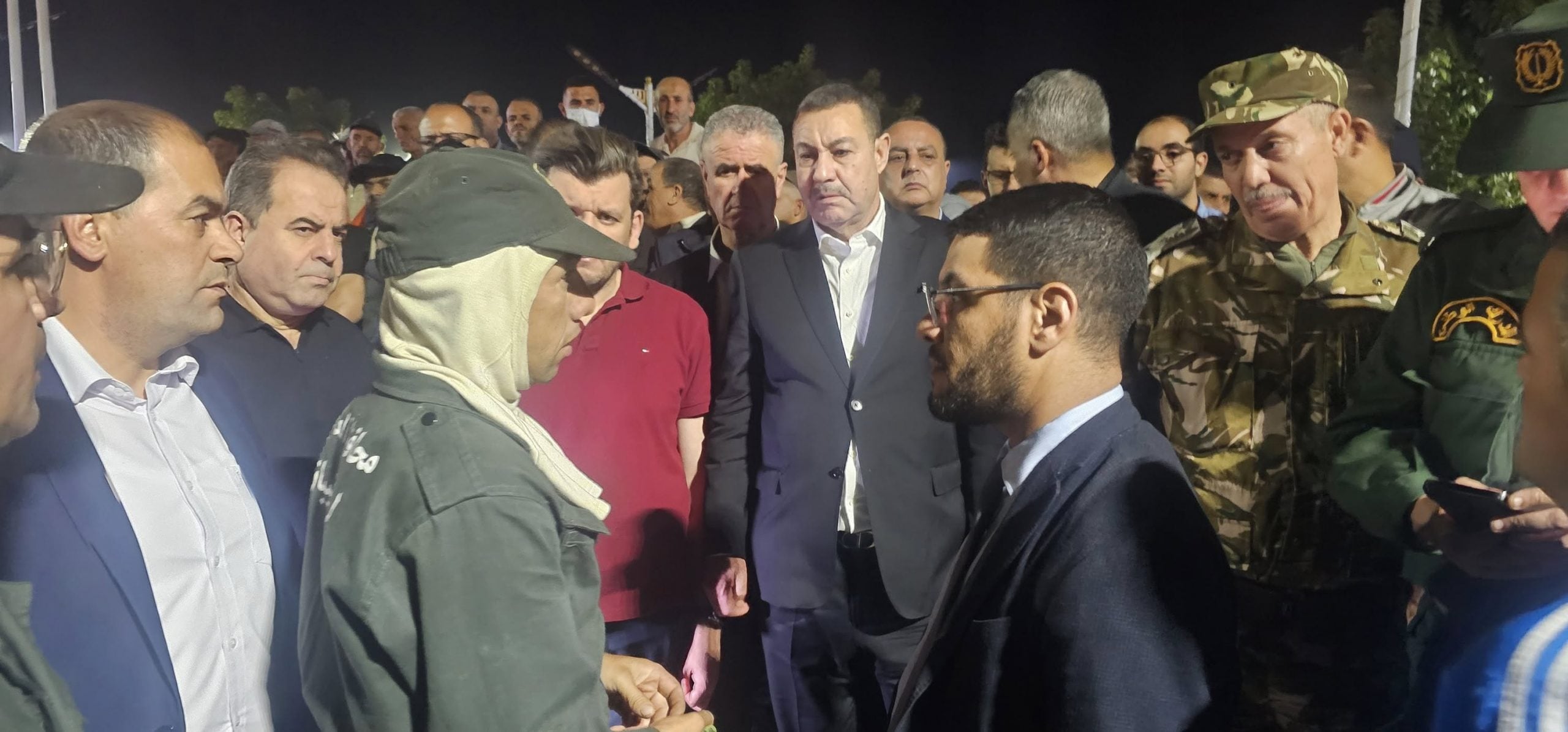Minister Saioud Inspects Wildfire Control Efforts in Tipaza