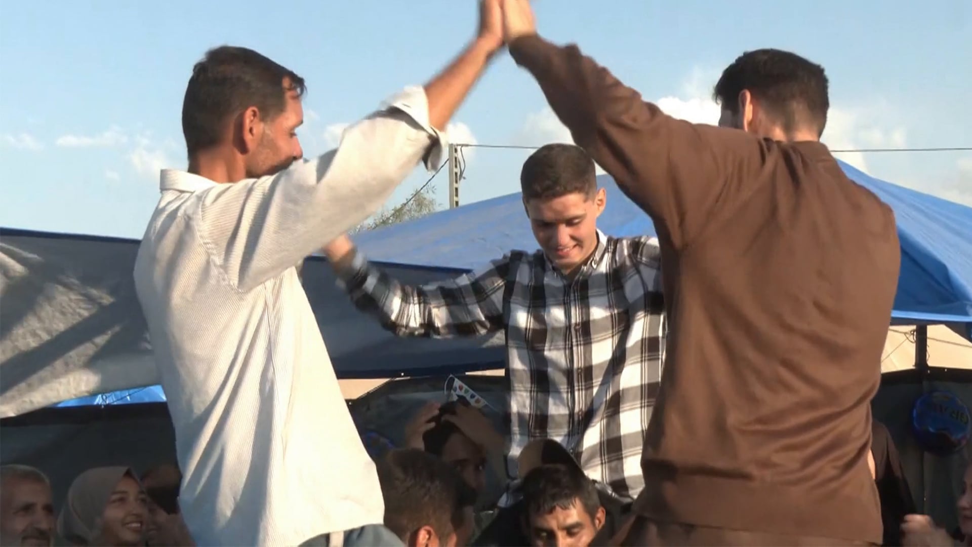 Gaza Students Celebrate Success Amidst Devastation