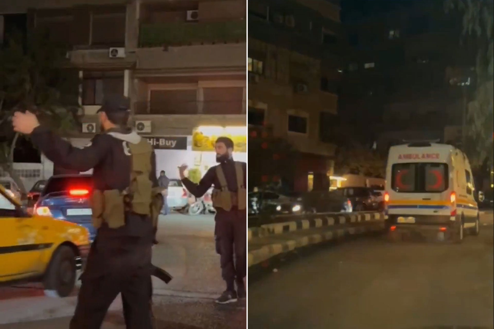 Rocket Attack Hits Mezzeh District in Damascus
