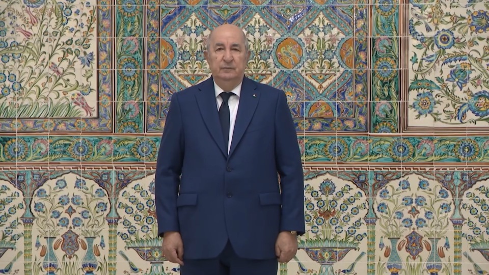 President Tebboune Observes Minute of Silence for 1961 Martyrs