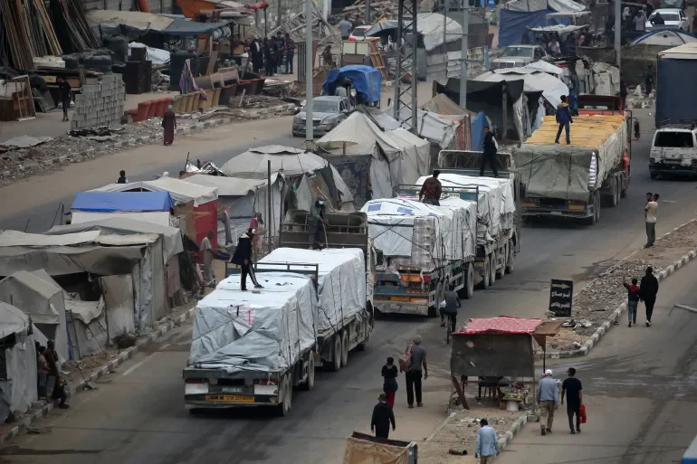 UNRWA: Israel Blocking Aid Trucks Carrying Vital Supplies to Gaza