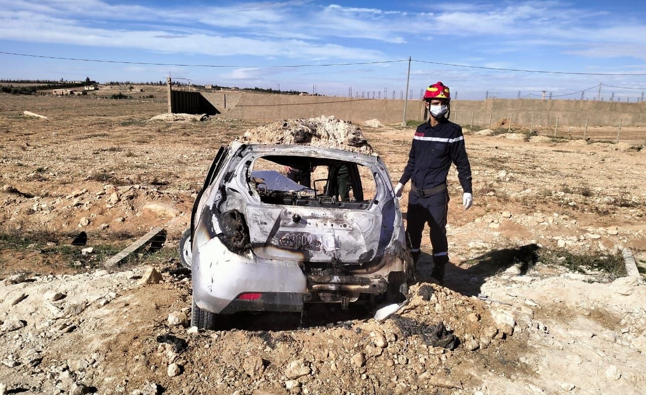 Tragedy in Djelfa: Four Killed in Vehicle Fire