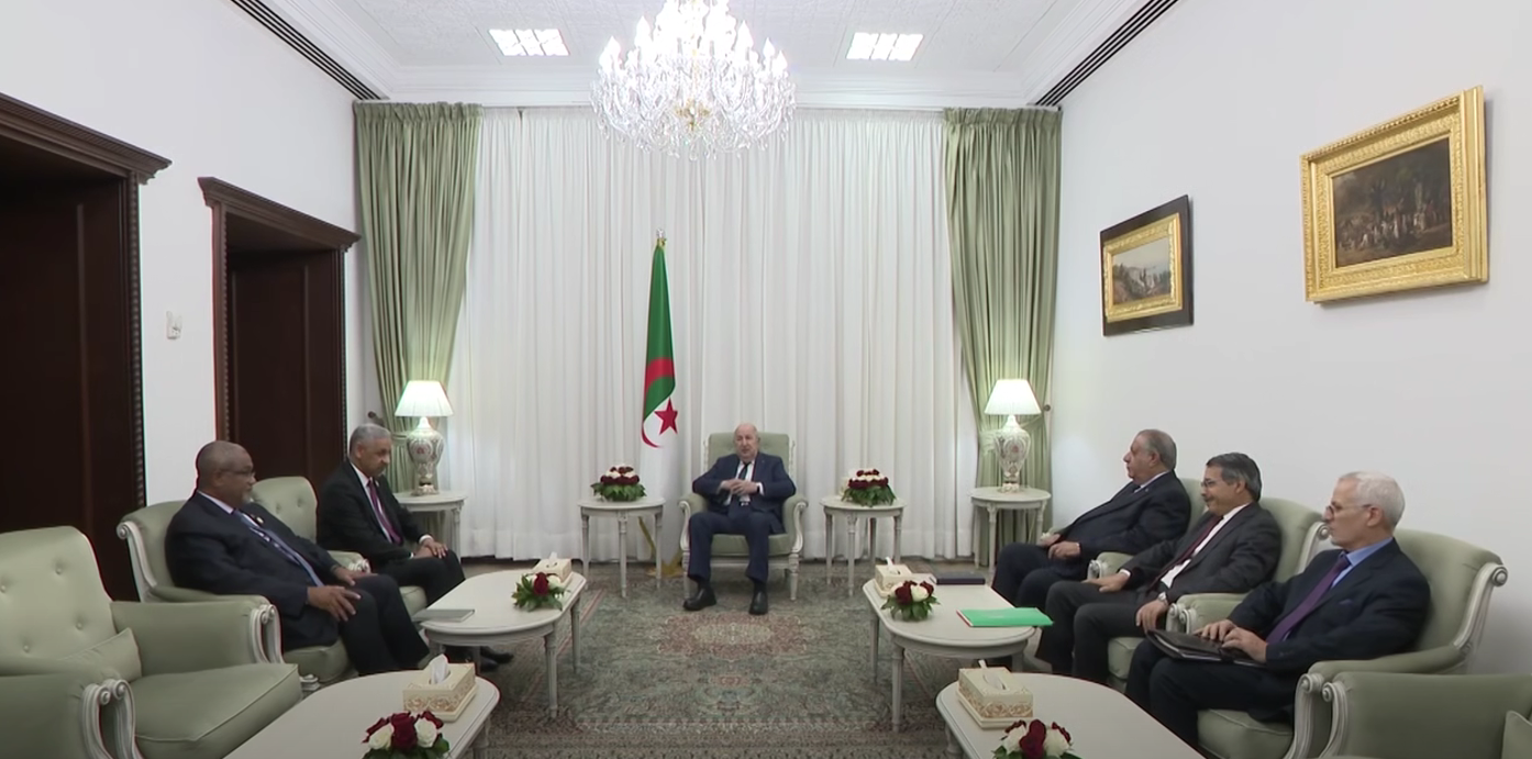 President Tebboune Meets African Development Bank Group Head