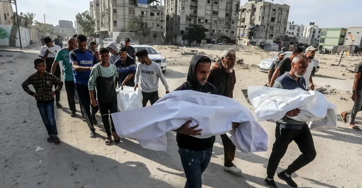 Palestinian Killed in Israeli Airstrike Near Gaza City