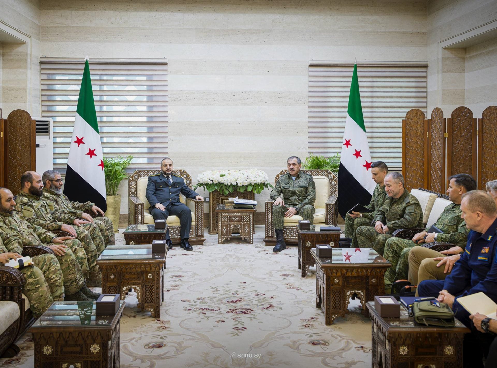 Syria and Russia Hold Extensive Military Talks in Damascus