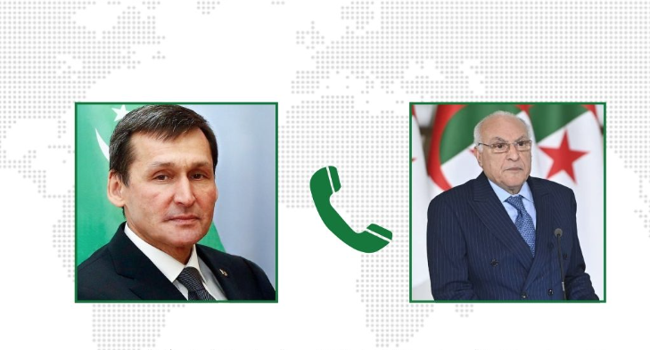 Algerian FM Attaf Discusses Bilateral Ties with Turkmenistan