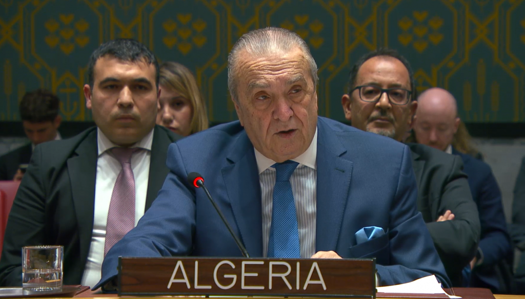 Algeria Backs Gaza Ceasefire, Palestinian Right to Self-Determination