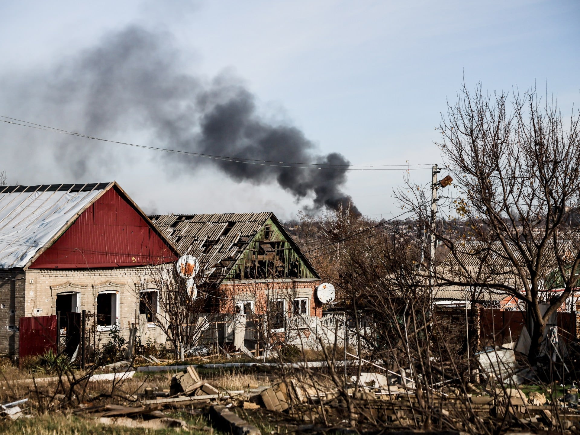 Ukraine Strikes Donetsk Power Stations, Russia Intercepts Drones