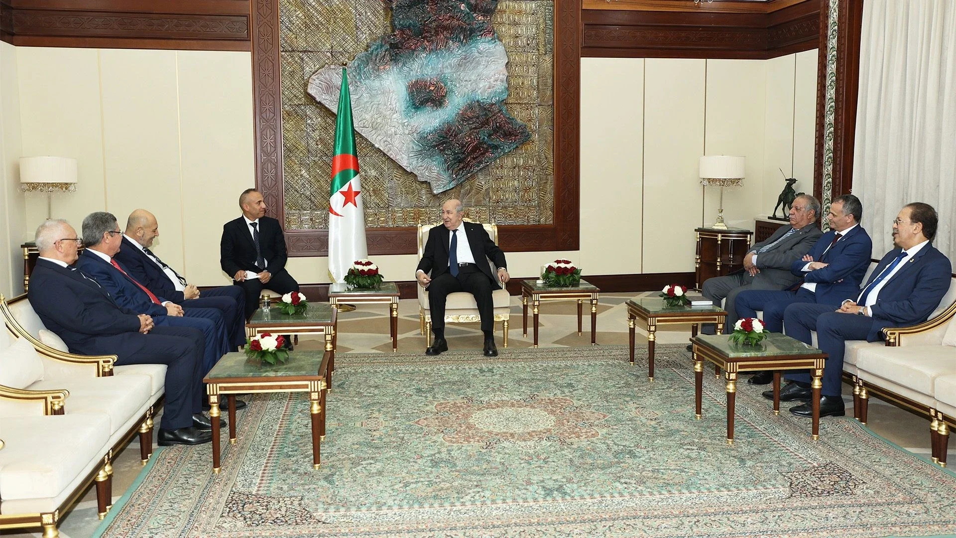 President Tebboune Meets Mediterranean Games Committee Head
