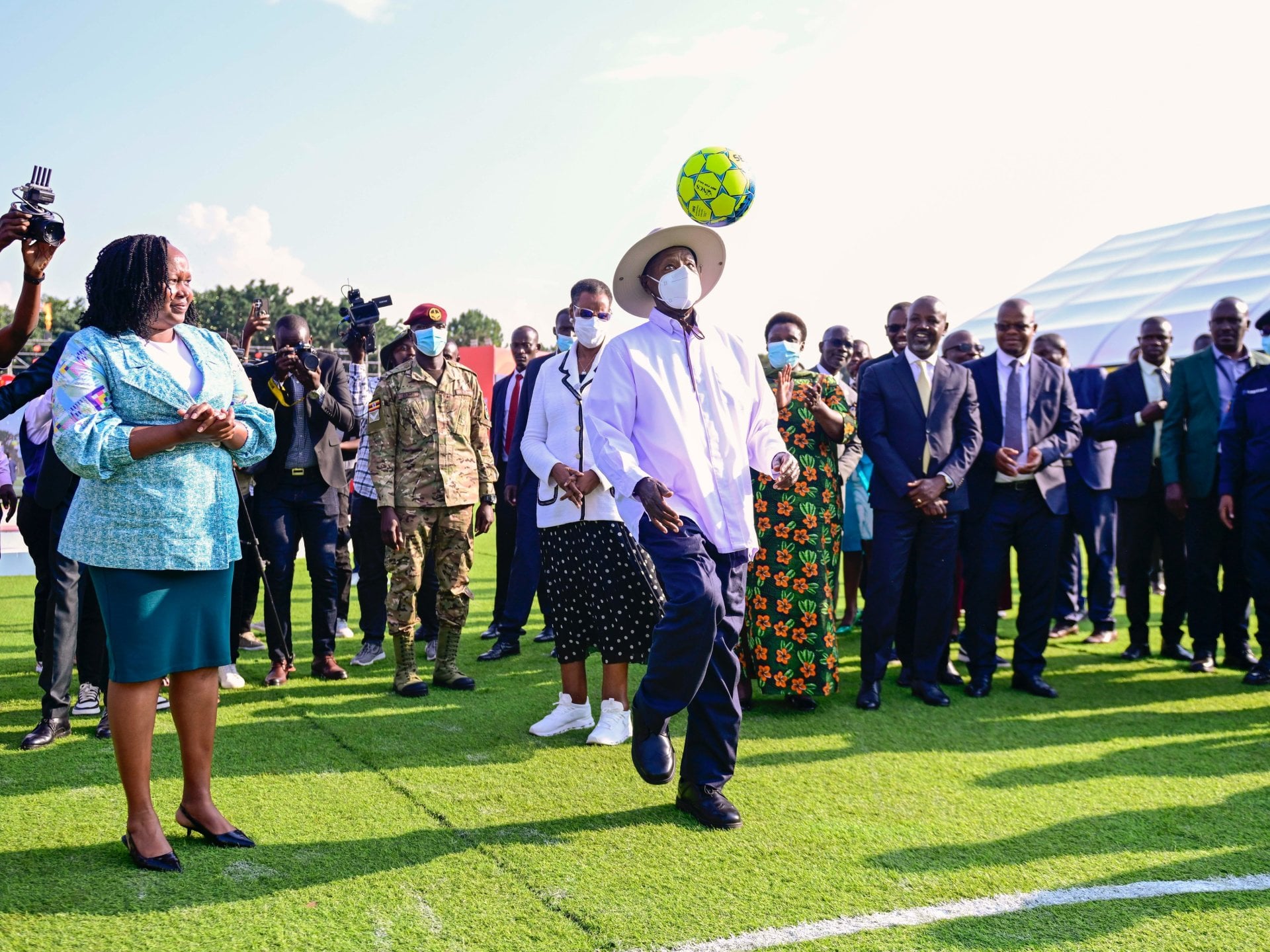 Museveni Urges Ugandan Youth to Shun European Football