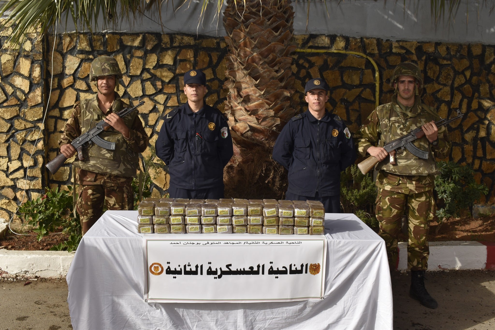 Algerian Army Thwarts Major Drug Trafficking Attempt at Moroccan Border