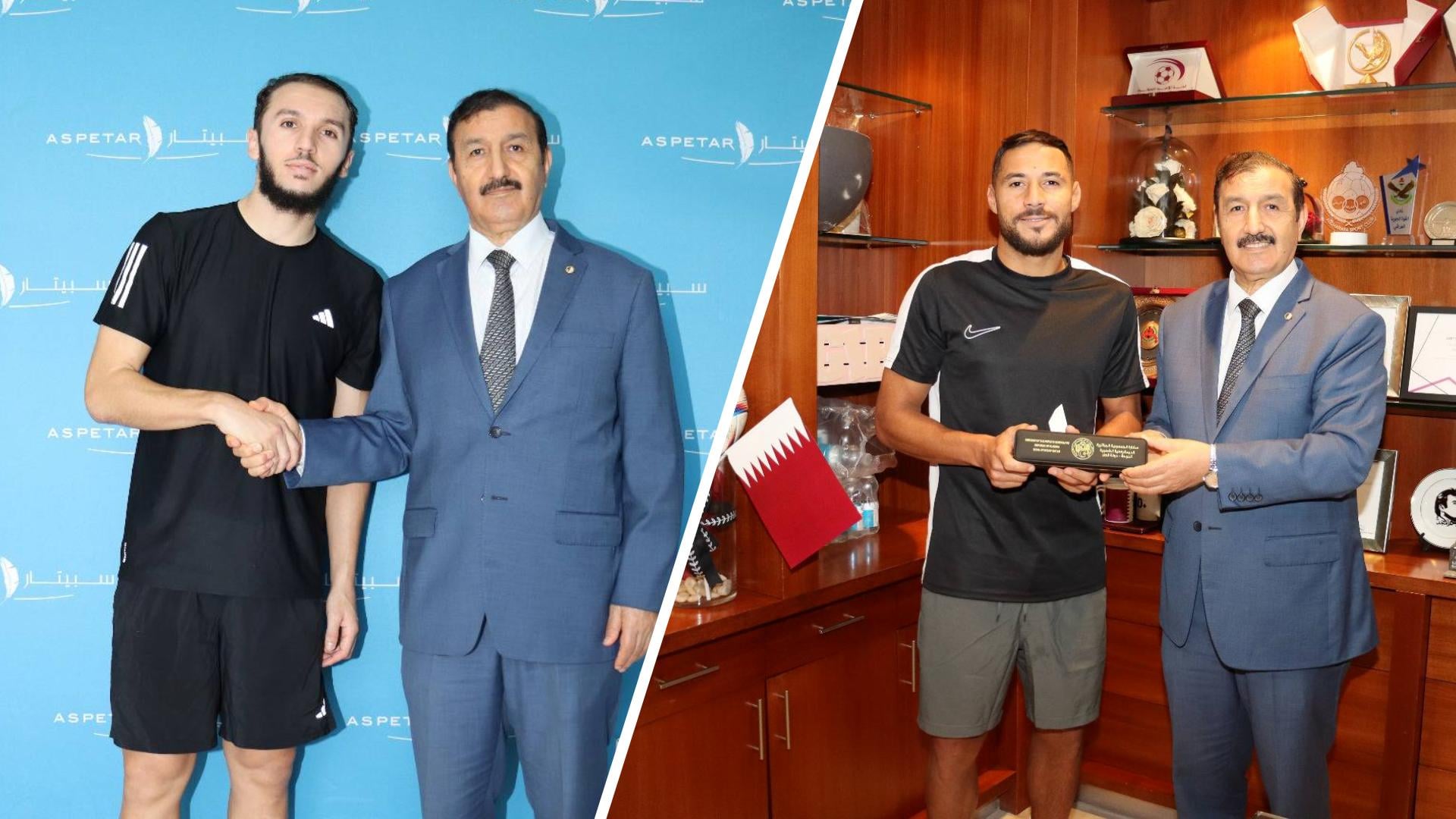 Algerian Ambassador Visits Blaili and Gouiri in Doha Hospital
