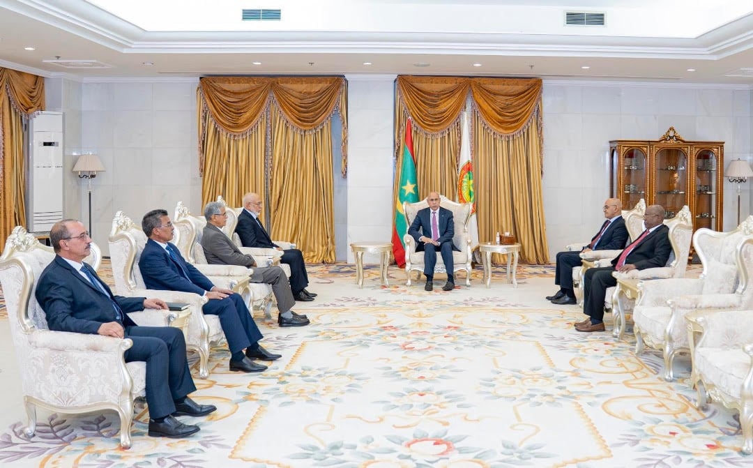 Mauritanian President Receives High-Level Sahrawi Delegation